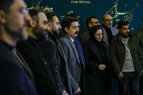 عوامل انیمیشن شمشیر و اندوه در حاشیه ششمین روز چهل و دومین جشنواره فیلم فجر