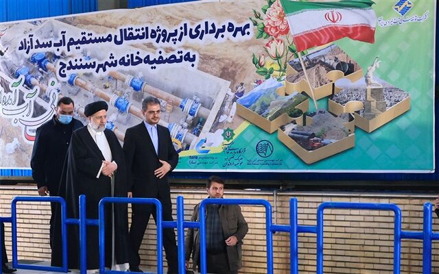 تأمین آب شرب سنندج و اتصال کردستان به راهآهن سراسری