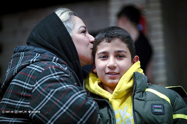 تصاویری جالب از حضور ۳ هزار کشتیگیر نونهال در جام ابراهیم جوادی