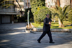 سید عزت‌الله ضرغامی، وزیر میراث و گردشگری در حاشیه جلسه هیات دولت - ۱۸ بهمن