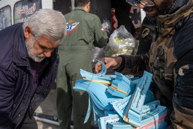 تصاویر هوایی از راهپیمایی ۲۲ بهمن در قم