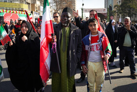 حضور نوجوانان در راهپیمایی ۲۲ بهمن ۱۴۰۲ - تهران