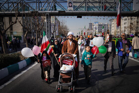 حضور نوجوانان در راهپیمایی ۲۲ بهمن ۱۴۰۲ - تهران