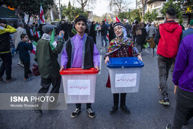 حضور نوجوانان در راهپیمایی ۲۲ بهمن ۱۴۰۲ - ساری