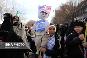 حضور نوجوانان در راهپیمایی ۲۲ بهمن ۱۴۰۲ - تبریز