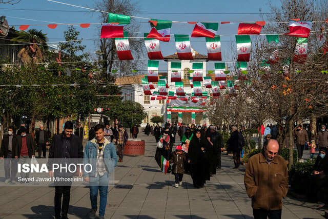 شکوه صبح صادق راهپیمایی ۲۲ بهمن در سراسر کشور