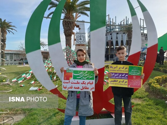 شکوه صبح صادق راهپیمایی ۲۲ بهمن در سراسر کشور