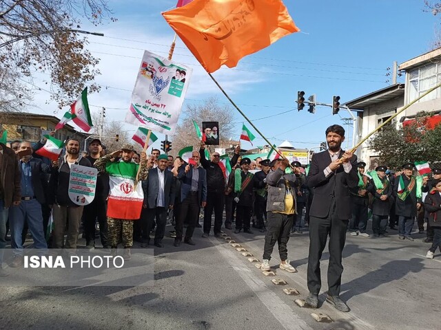 شکوه صبح صادق راهپیمایی ۲۲ بهمن در سراسر کشور