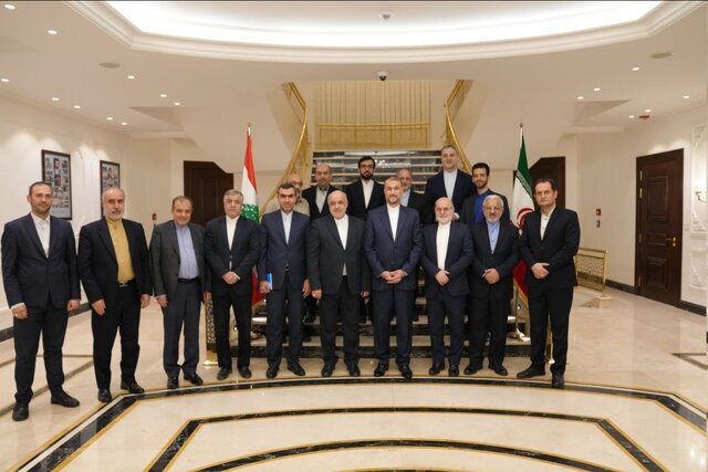 تاکید امیر عبداللهیان بر کمک به پیشرفت روند سیاسی در لبنان و توسعه روابط دوجانبه تهران و بیروت