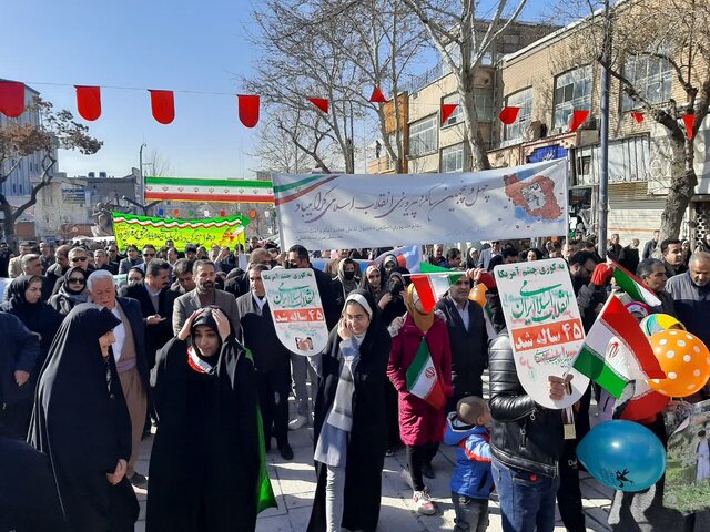 شکوه صبح صادق راهپیمایی ۲۲ بهمن در سراسر کشور