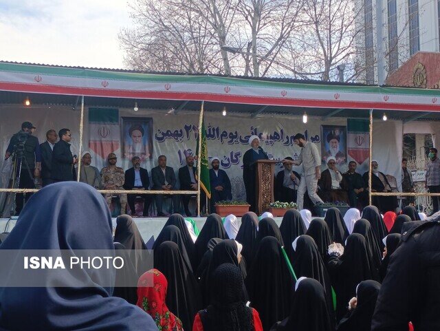 شکوه صبح صادق راهپیمایی ۲۲ بهمن در سراسر کشور