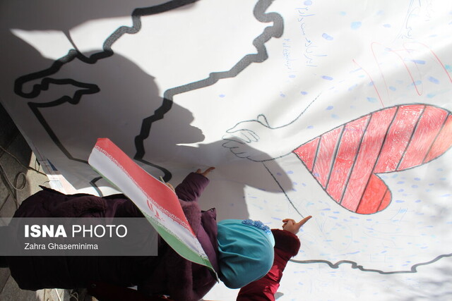 امروز کاپشن صورتیها آمده بودند ...