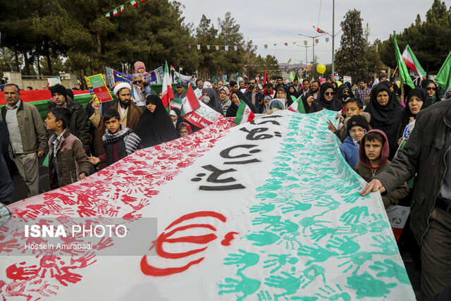 عکس مربوط به ۲۲ بهمن ۱۴۰۲ است ۲۲ بهمن سرآغازی بر تحولاتی بنیادین در ایران، منطقه و جهان اسلام