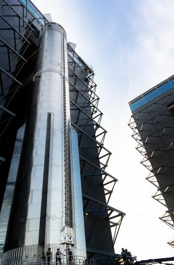 عکسهای موشک بزرگ «استارشیپ» در آستانه سومین پرواز آزمایشی