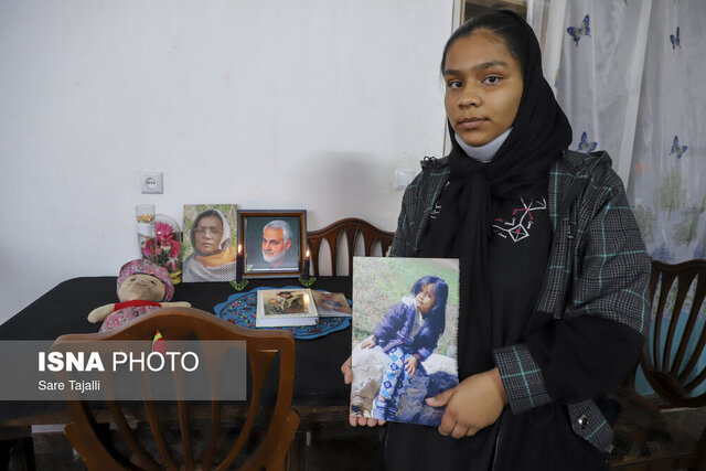 روایتی از شهید۴ ساله ایرانیافغانستانی حادثه تروریستی کرمان/ نازنینفاطمه عاشق امام رضا(ع) بود