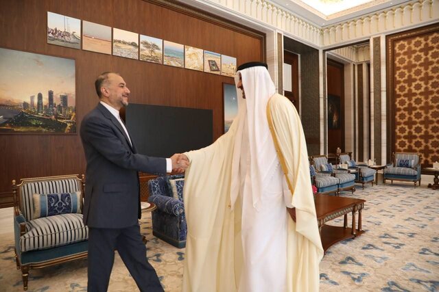 امیرعبداللهیان تاکید کرد: سرعت بخشیدن به تلاشهای تهران - دوحه برای پایان نسلکشی در غزه