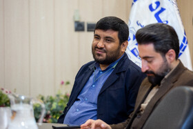 محمد مهدی خیرجو مدیر عامل خبرگزاری ایسنا در تودیع و معارفه سردبیر خبرگزاری ایسنا در قم