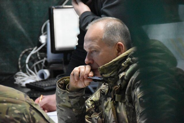 بازدید فرمانده جدید ارتش اوکراین از خط مقدم؛ اوضاع «شدیدا پیچیده» است