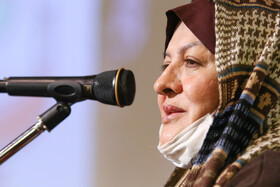 سخنرانی فاطمه راکعی، فعال سیاسی اصلاح‌طلب در کنگره حزب مردم سالاری