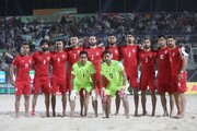 حضور تیم ملی فوتبال ساحلی در تورنمنت بلاروس