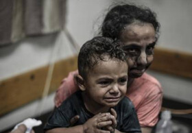 سوختن کودکان غزه در آتش حملات ارتش صهیونیستی/هشدار وزارت بهداشت نسبت به کمبود دارو