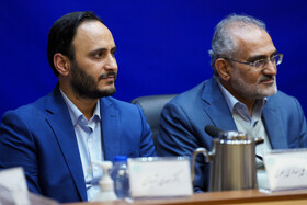سیدمحمد حسینی و علی بهادری جهرمی در خانه گفت و گوی آزاد انتخابات