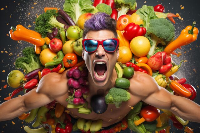 اهمیت میوه و سبزی در برنامه غذایی ورزشکاران