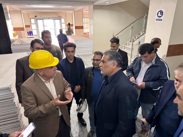 بیمارستان شهدای نفت گچساران ابتدای سال آینده افتتاح می شود  بیمارستان شهدای نفت گچساران ابتدای سال آینده افتتاح می شود