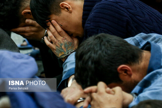 عکس از آرشیو دستگیری سارقان در هندیجان