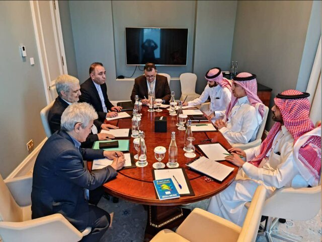 لقاء ممثل رئیس الجمهوریة مع نظیره السعودي وغوتیریش في الدوحة