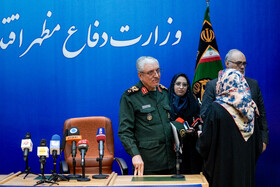 نشست خبری سردار رضا طلایینیک سخنگوی وزارت دفاع