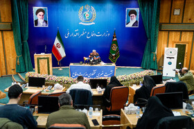 نشست خبری سردار رضا طلایینیک سخنگوی وزارت دفاع