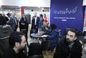 غرفه ایسنا در چهارمین روز نمایشگاه رسانههای ایران