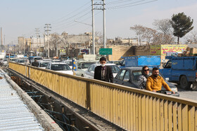 بازدید اصحاب رسانه از پروژه‌ی دوربرگردان غیرهمسطح شهید میرزایی و تعریض پل دهرود