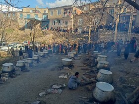 سروآباد، میزبان ۵ هزار گردشگر داخلی و خارجی در مراسم فرهنگی کشکک روستای رزاب