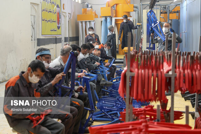 دوچرخهسازی در قزلحصار به دست زندانیان