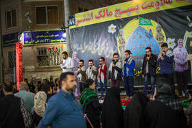 چراغانی شهر تهران در آستانه جشن نیمه شعبان