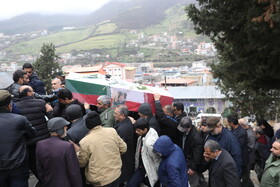 تشییع پیکر سردار کساییان در سواد کوه
