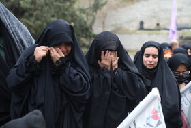 تشییع پیکر سردار کساییان در سواد کوه
