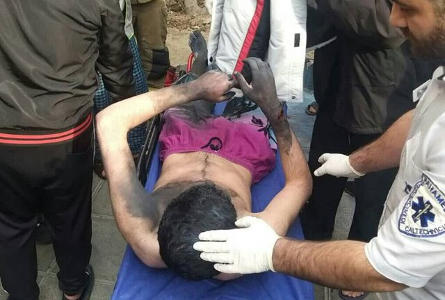 تصویر مربوط به حادثه است مصدومیت نوجوان ۱۶ ساله درحین ساخت نارنجک دستساز در تهران