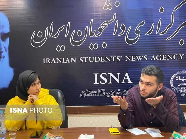 مناظره انتخاباتی دانشجویان گلستانی در ایسنا + تصاویر