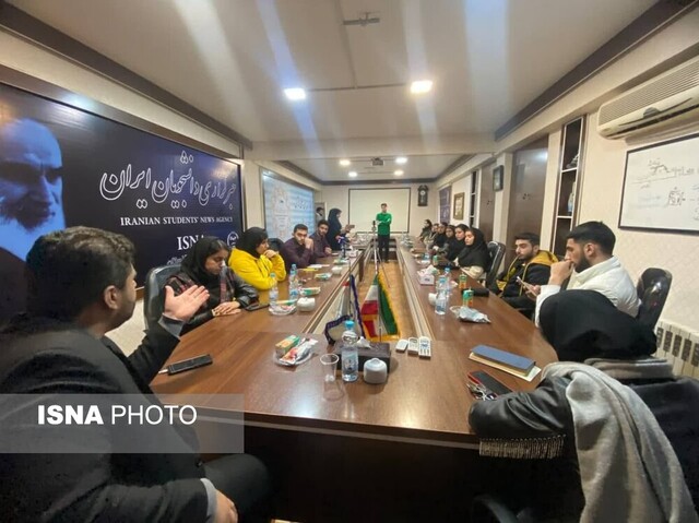 مناظره انتخاباتی دانشجویان گلستانی در ایسنا + تصاویر