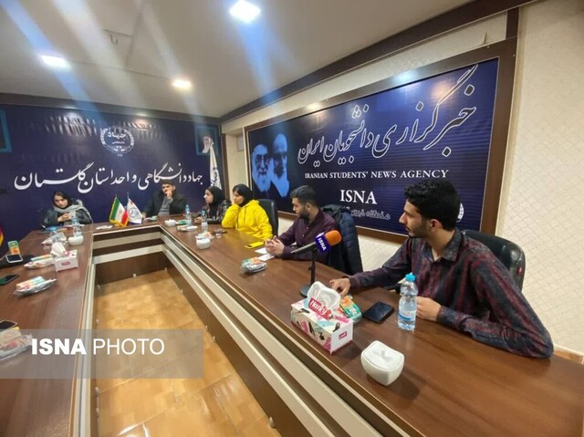 مناظره انتخاباتی دانشجویان گلستانی در ایسنا + تصاویر