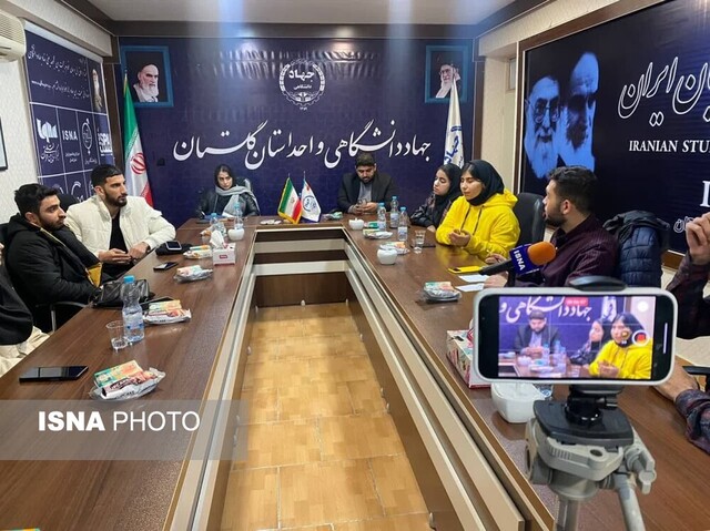 مناظره انتخاباتی دانشجویان گلستانی در ایسنا + تصاویر
