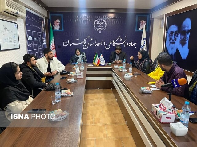 مناظره انتخاباتی دانشجویان گلستانی در ایسنا + تصاویر