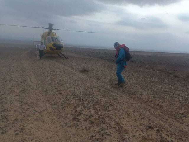 پیدا شدن مفقودین کویر حاج علی قلی/ مصدومیت ۳نفر از مفقودین