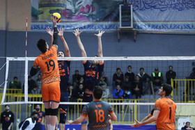 دیدار تیم های والیبال نیان الکترونیک مشهد و سایپا تهران