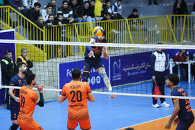 دیدار تیم های والیبال نیان الکترونیک مشهد و سایپا تهران