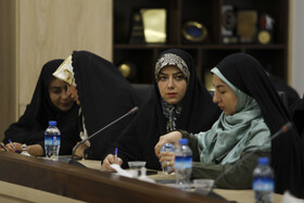 نشست اعضای لیست انتخاباتی سامان در ایسنا