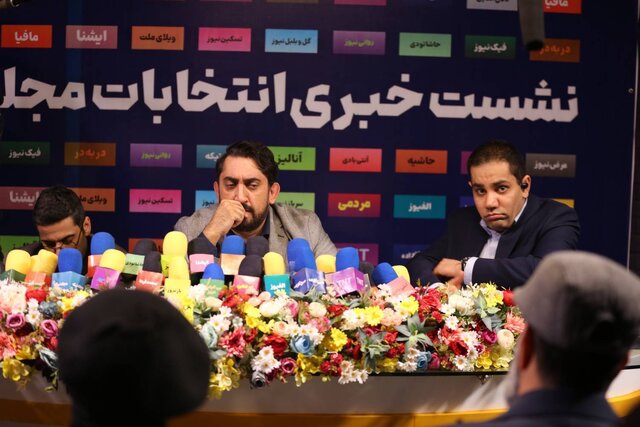 عکسهای برنامه طنز شبکه نسیم با موضوع انتخابات